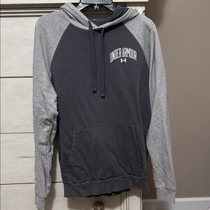 Under Armour Men's Black and Gray Hoodie
